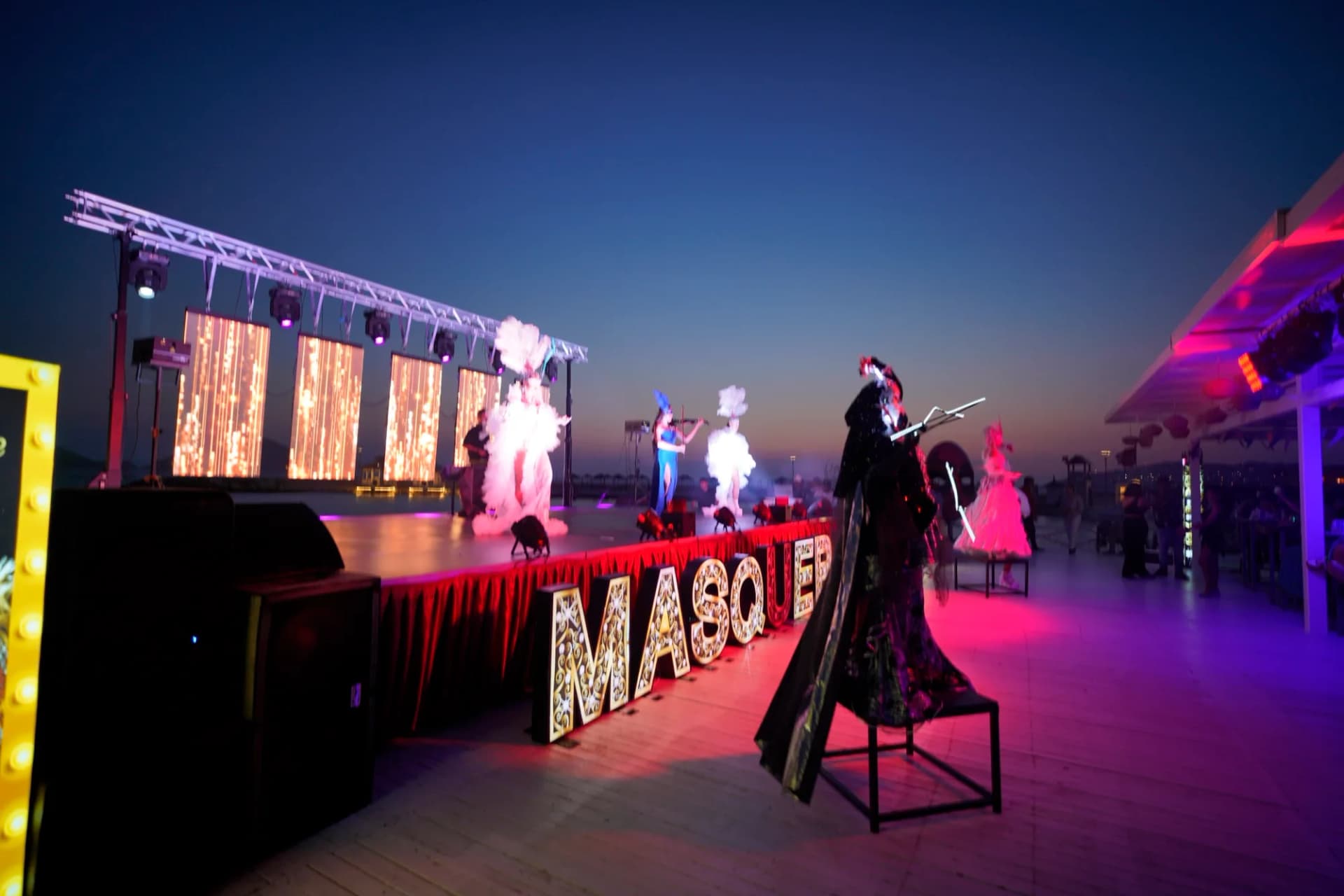 Masquerade Party — La Blanche Island