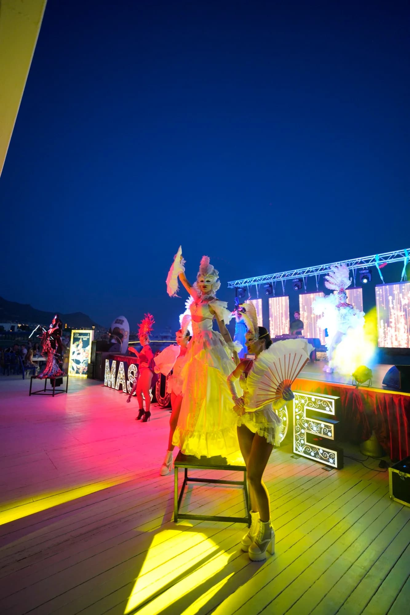 Masquerade Party — La Blanche Island
